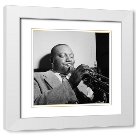 Cootie Williams-New York White Modern Wood Framed Art Print with Double Matting by Gottlieb, William