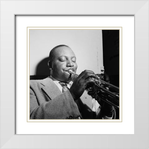 Cootie Williams-New York White Modern Wood Framed Art Print with Double Matting by Gottlieb, William