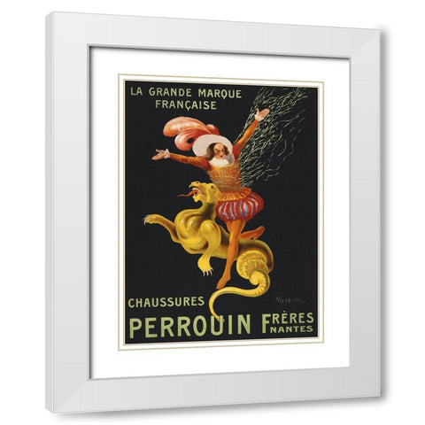Chaussures Perrouin freres-Nantes White Modern Wood Framed Art Print with Double Matting by Cappiello, Leonetto