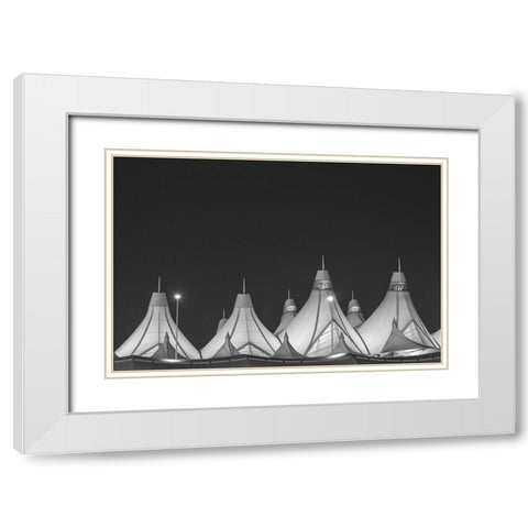 Denver International Airport-Denver-Colorado White Modern Wood Framed Art Print with Double Matting by Highsmith, Carol