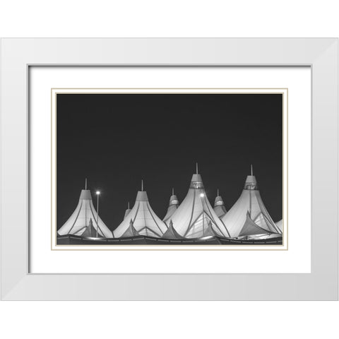 Denver International Airport-Denver-Colorado White Modern Wood Framed Art Print with Double Matting by Highsmith, Carol