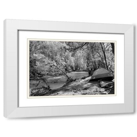 Havasu Creek Campground-Grand Canyon National Park White Modern Wood Framed Art Print with Double Matting by Highsmith, Carol
