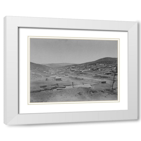 Austin-Nevada White Modern Wood Framed Art Print with Double Matting by OSullivan, Timothy H