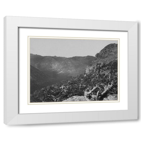 Summit-Humboldt Mountains-Nevada White Modern Wood Framed Art Print with Double Matting by OSullivan, Timothy H