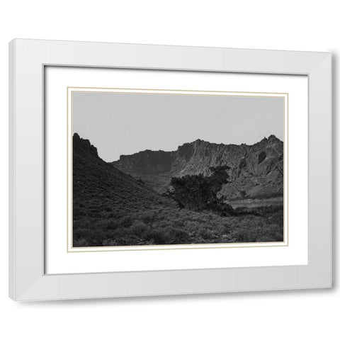 Near Flaming Gorge-Green River-Utah White Modern Wood Framed Art Print with Double Matting by OSullivan, Timothy H