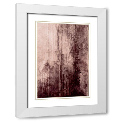 Autumn Woodland White Modern Wood Framed Art Print with Double Matting by Alpenglow Workshop