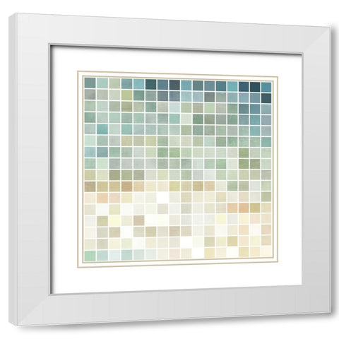 Canyon Walls White Modern Wood Framed Art Print with Double Matting by Alpenglow Workshop