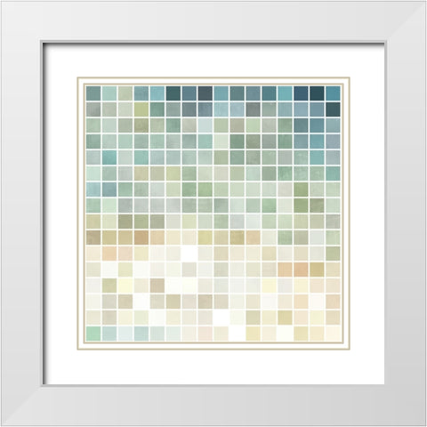 Canyon Walls White Modern Wood Framed Art Print with Double Matting by Alpenglow Workshop