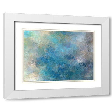 Faded Grandeur White Modern Wood Framed Art Print with Double Matting by Alpenglow Workshop