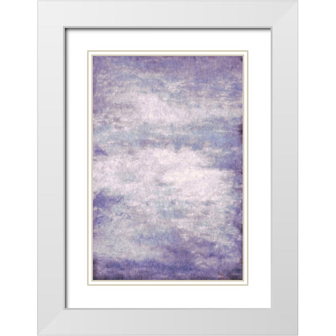 Mystery Lake White Modern Wood Framed Art Print with Double Matting by Alpenglow Workshop