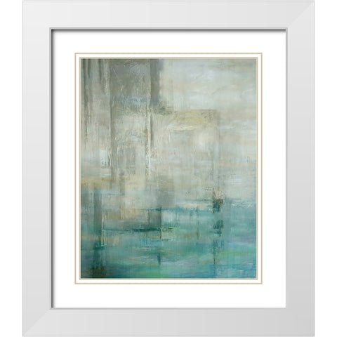 Out and In White Modern Wood Framed Art Print with Double Matting by Alpenglow Workshop
