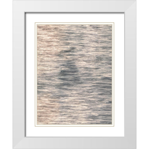 Play of Light White Modern Wood Framed Art Print with Double Matting by Alpenglow Workshop