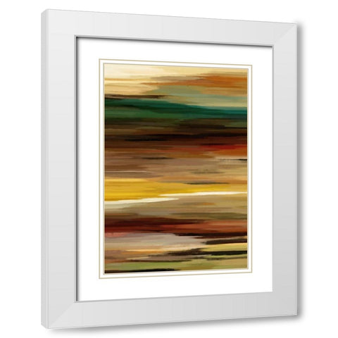 Southwest Vistas I White Modern Wood Framed Art Print with Double Matting by Alpenglow Workshop