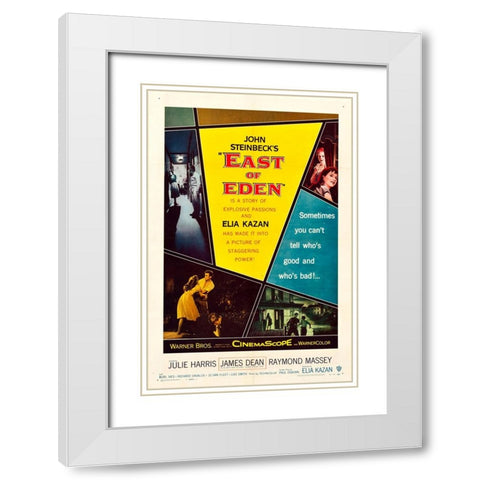 East of Eden-1955 White Modern Wood Framed Art Print with Double Matting by Vintage Hollywood Archive
