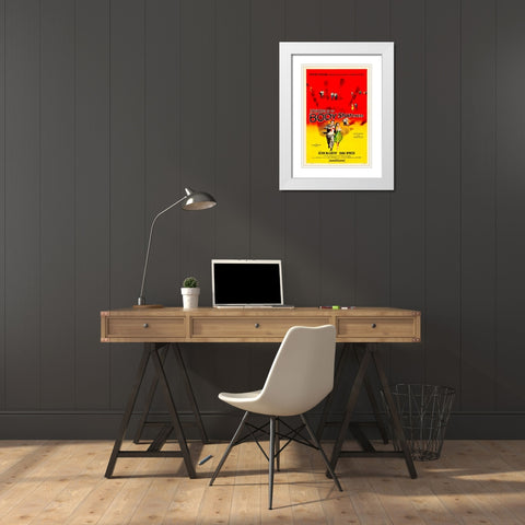Invasion of the Body Snatchers-1956 White Modern Wood Framed Art Print with Double Matting by Vintage Hollywood Archive