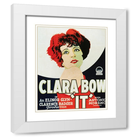 It-1927 White Modern Wood Framed Art Print with Double Matting by Vintage Hollywood Archive