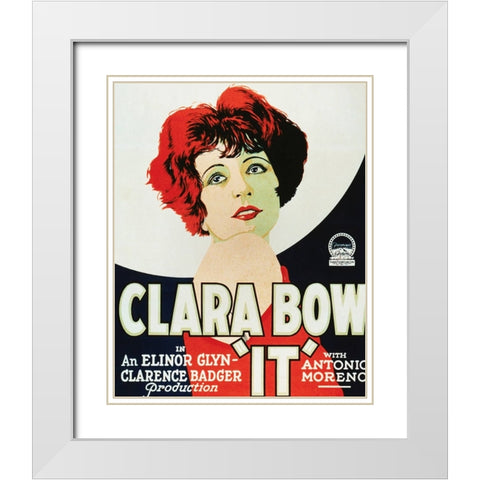 It-1927 White Modern Wood Framed Art Print with Double Matting by Vintage Hollywood Archive