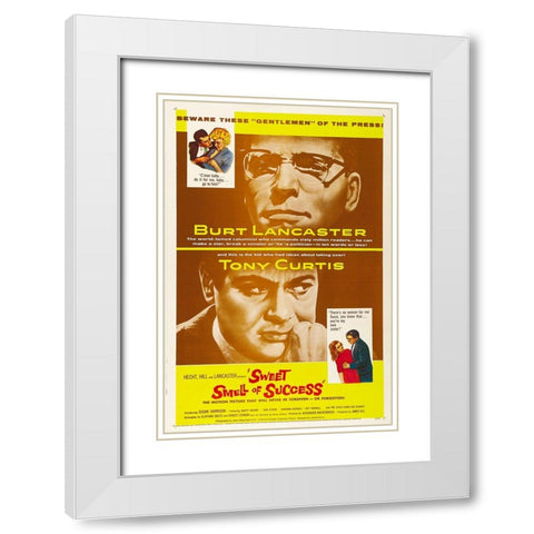 Sweet Smell of Success-1957 White Modern Wood Framed Art Print with Double Matting by Vintage Hollywood Archive