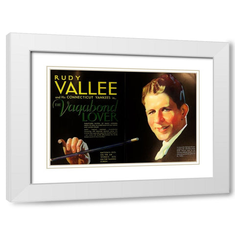 The Vagabond Lover-1929 White Modern Wood Framed Art Print with Double Matting by Vintage Hollywood Archive