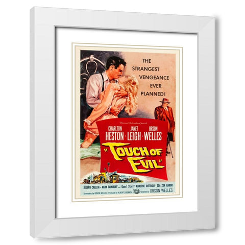 Touch of Evil-1958 White Modern Wood Framed Art Print with Double Matting by Vintage Hollywood Archive