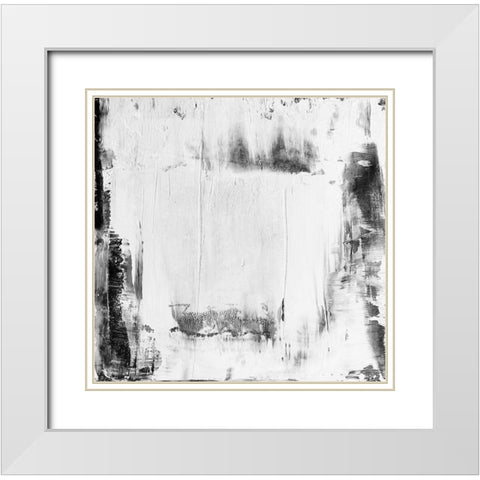 Snow White I White Modern Wood Framed Art Print with Double Matting by Orlov, Irena