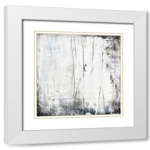 Snow White III White Modern Wood Framed Art Print with Double Matting by Orlov, Irena