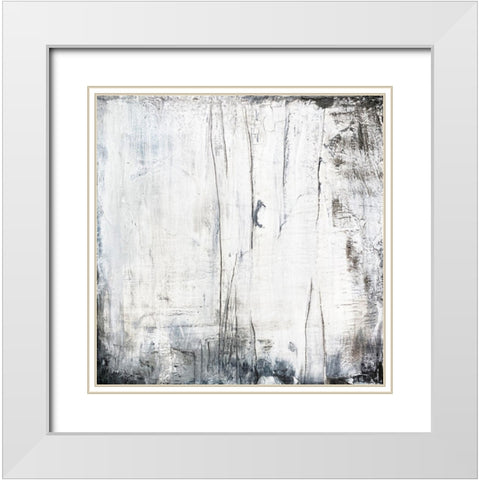 Snow White III White Modern Wood Framed Art Print with Double Matting by Orlov, Irena