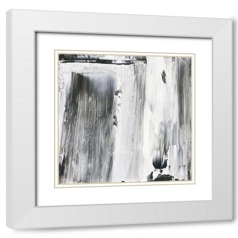Snow White IV White Modern Wood Framed Art Print with Double Matting by Orlov, Irena