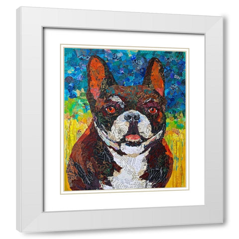 Drei White Modern Wood Framed Art Print with Double Matting by St Hilaire, Elizabeth