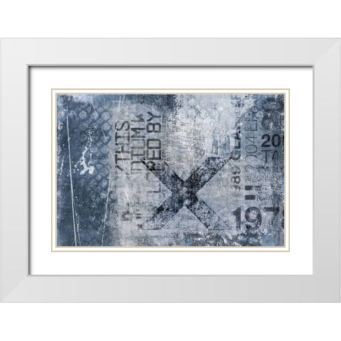 Urban X White Modern Wood Framed Art Print with Double Matting by Haase, Andrea