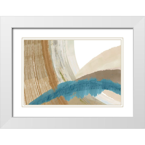 Force of Nature I White Modern Wood Framed Art Print with Double Matting by Kouta, Flora