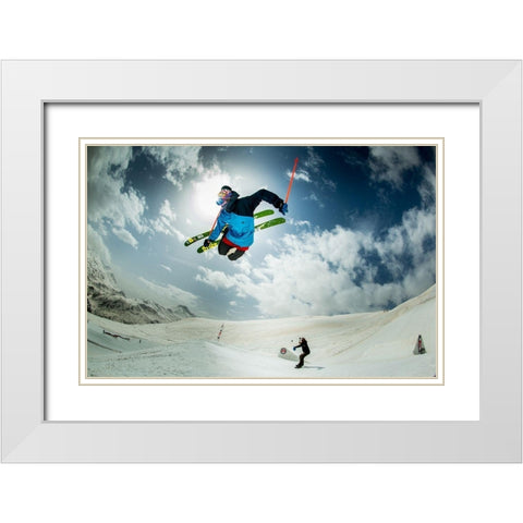 Local Ema Galli  performing White Modern Wood Framed Art Print with Double Matting by Verbiest, Eric