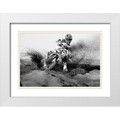Krisztian Tompa White Modern Wood Framed Art Print with Double Matting by Szabo, Attila