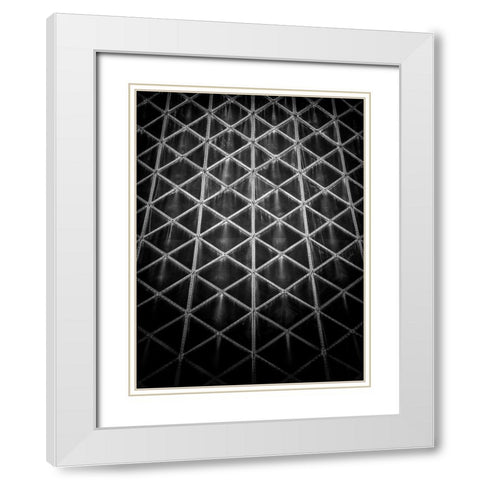 Roy Thomson Hall Toronto No 3 White Modern Wood Framed Art Print with Double Matting by Carson, Brian