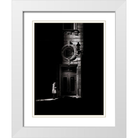 Slice of Sunshine No 12 White Modern Wood Framed Art Print with Double Matting by Carson, Brian