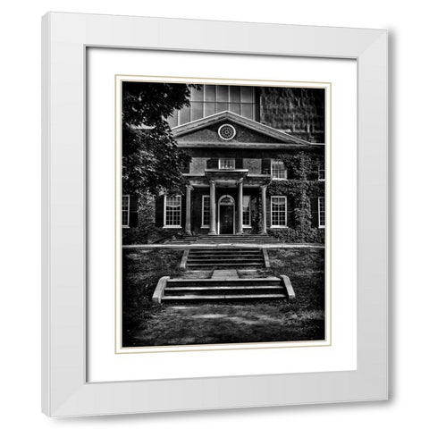 The Grange Toronto White Modern Wood Framed Art Print with Double Matting by Carson, Brian