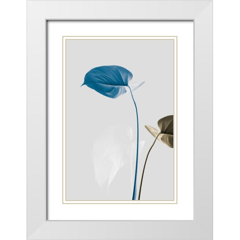 Monstera Creative 19 White Modern Wood Framed Art Print with Double Matting by Artographie Studio