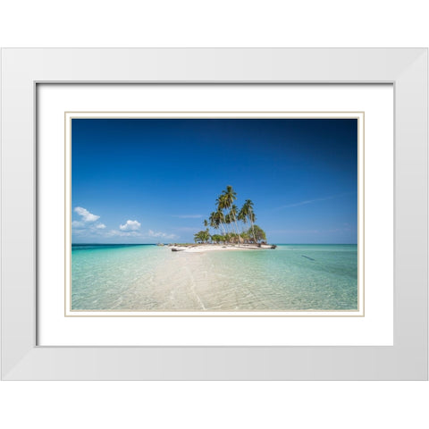 Manimbora White Modern Wood Framed Art Print with Double Matting by Puji Anggriawan, Prianto