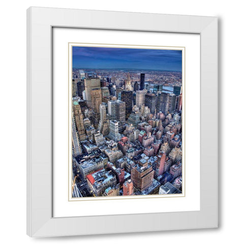 Young and Old Heroes White Modern Wood Framed Art Print with Double Matting by Terrible, Aurelien