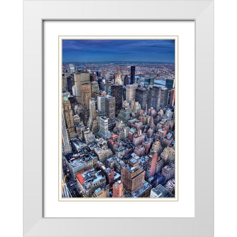 Young and Old Heroes White Modern Wood Framed Art Print with Double Matting by Terrible, Aurelien