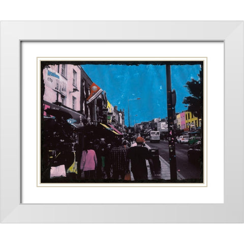 Kentucky of Stars White Modern Wood Framed Art Print with Double Matting by Simonutti, Riccardo