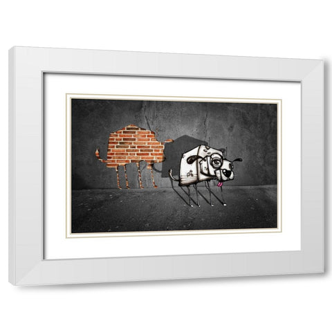 Unchained White Modern Wood Framed Art Print with Double Matting by John Wilhelm is a Photoholic