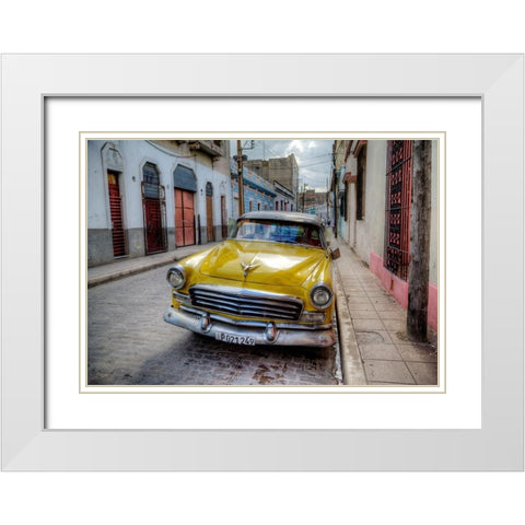 Holy Spirit White Modern Wood Framed Art Print with Double Matting by Terrible, Aurelien