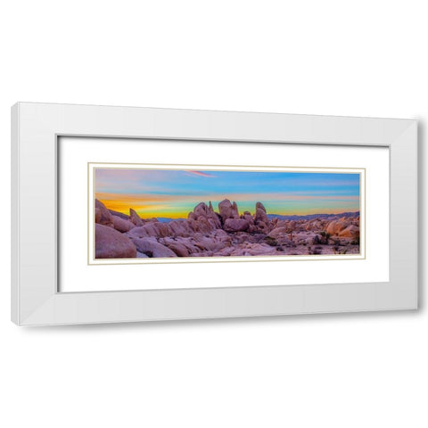 Dreamy White Modern Wood Framed Art Print with Double Matting by Lichtenwalter, Tom