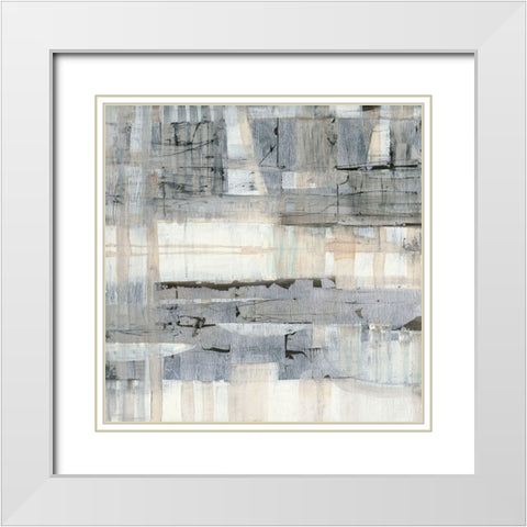 White Night White Modern Wood Framed Art Print with Double Matting by Richter-Armgart, Rose
