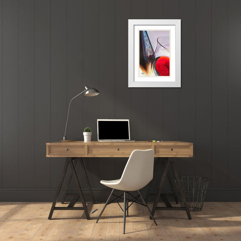 Spirit of USA 2019 White Modern Wood Framed Art Print with Double Matting by Heneuy, William