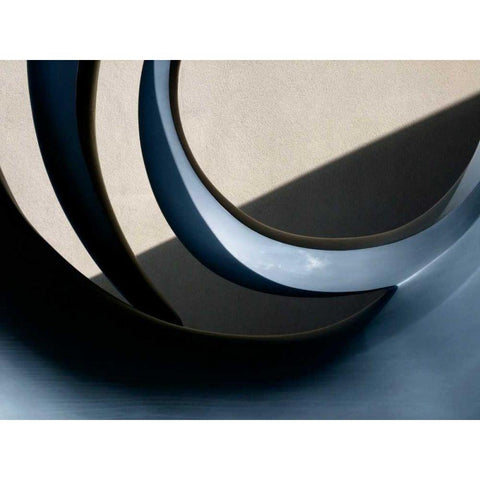 Architectural Curve III Black Modern Wood Framed Art Print by Christensen, Jim