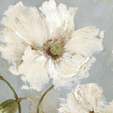 Cadence I White Modern Wood Framed Art Print by Jensen, Asia