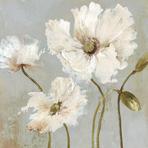 Cadence II Black Ornate Wood Framed Art Print with Double Matting by Jensen, Asia