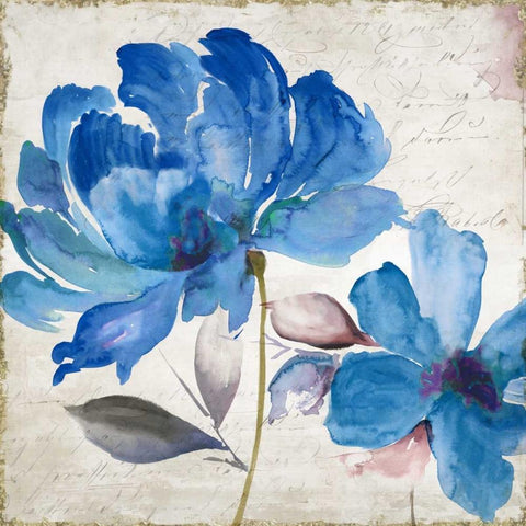 In The Wind II White Modern Wood Framed Art Print with Double Matting by Jensen, Asia